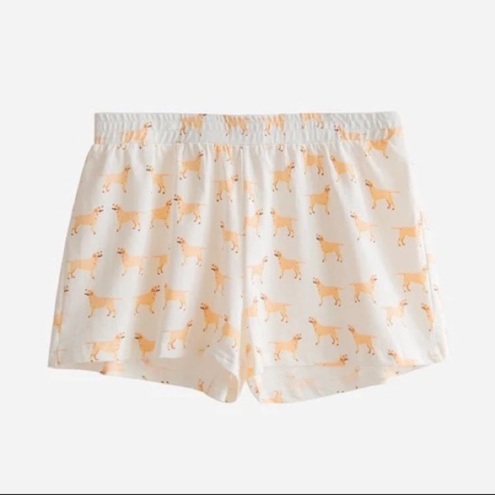 The Crop Shop Yellow Labrador PJ Shorts